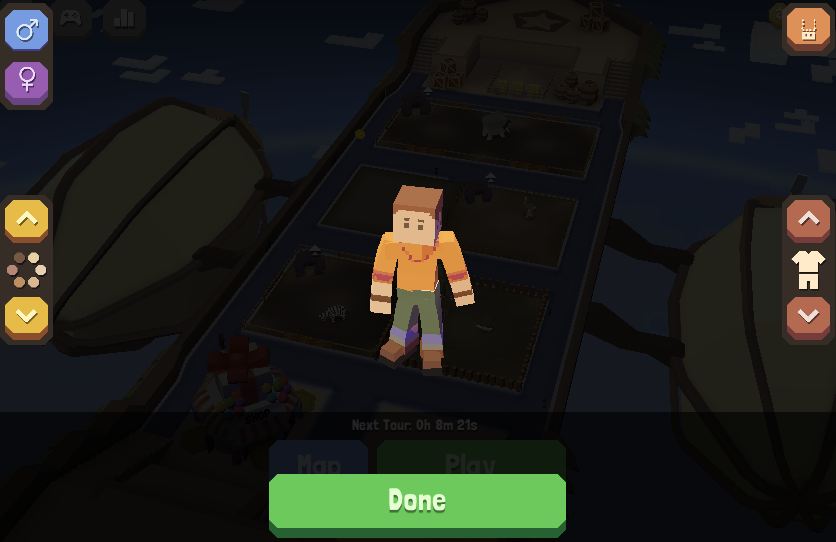 Customize cowboy in Cowboy Safari