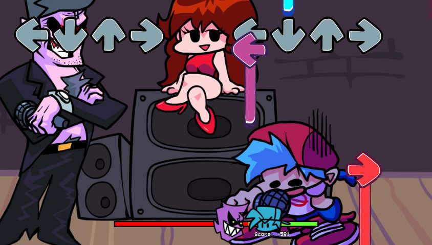 Friday Night Funkin story mode 