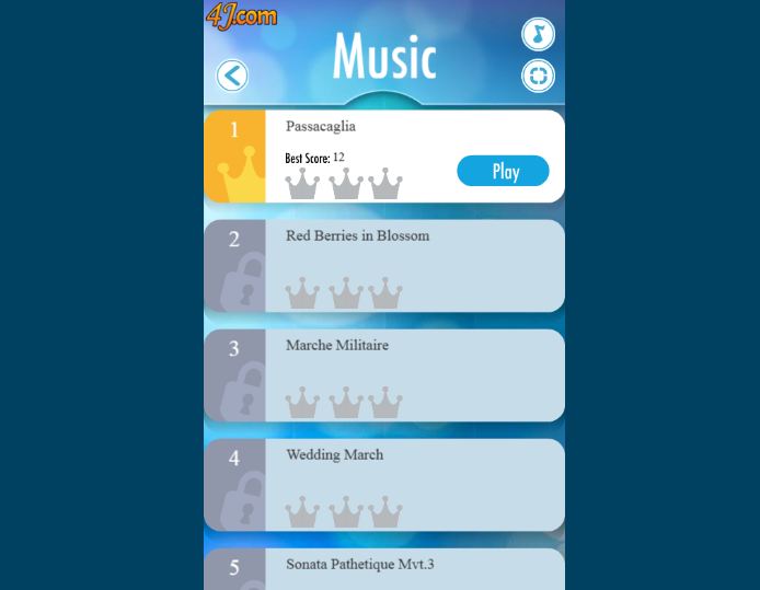 Magic Tiles 3 song list