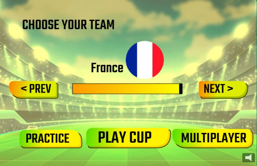 Multiple Game Modes in Soccer Skills World Cup