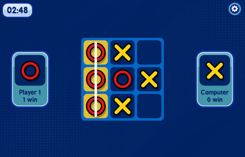 Tic Tac Toe classic mode