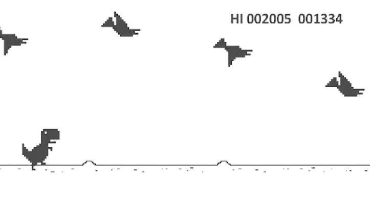 dinosaur game logo