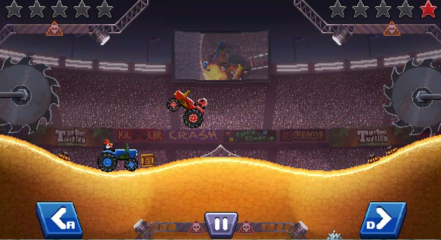 game interface of Car Chaos