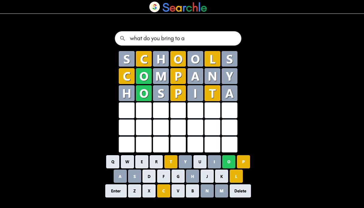 gameplay of Searchle