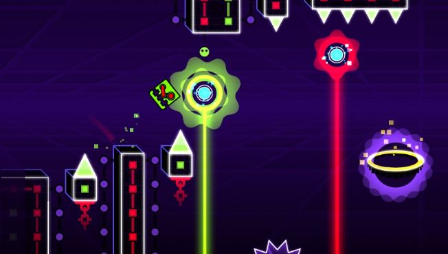 geometry dash game play round 3
