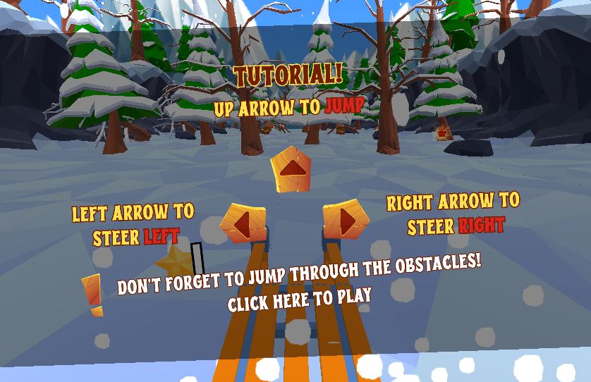 how to play sled rider