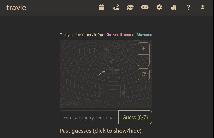 introduction to Travle game