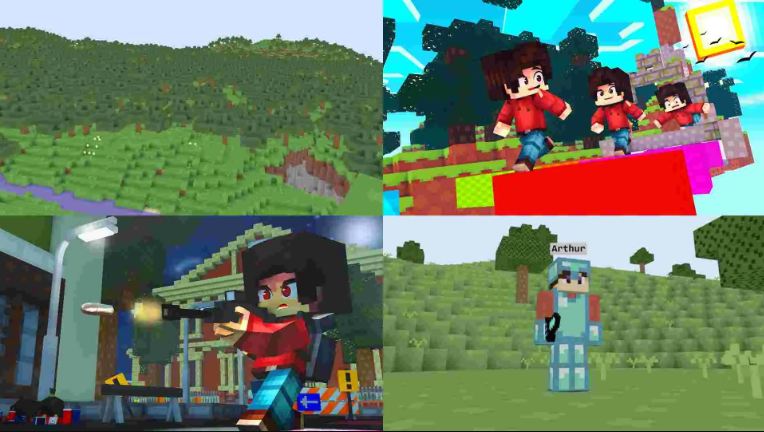 several modes to explore in Bloxd.io