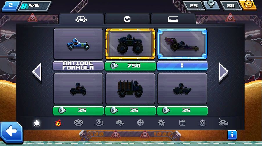 unlock cars and helmets in Car Chaos