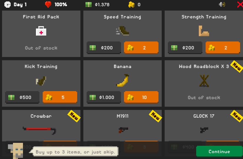 unlock new weapons in Undead Invasion