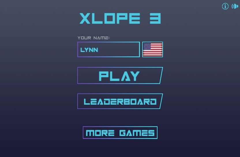 xlope 3 main home page